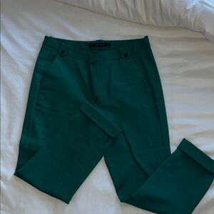 Zara Emerald Green Trousers